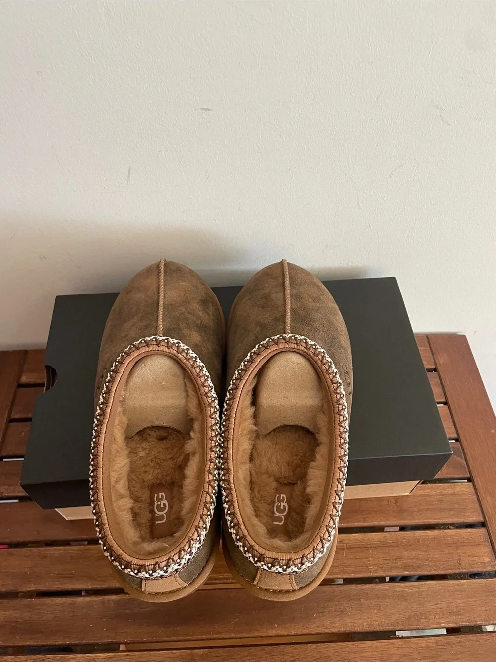 UGG Tasman Baxter Slippers Chestnut USA Men Size 8/UK 7/EU 41